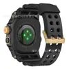 Pulseira Original Apple Watch Adequada para Apple Watch 49 Pulseira de Metal para Relógio iWatch Silicone Integrado Pulseira de Relógio Frogman