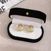 Pendientes de Plata S925 con Cierre de Mariposa, Diseño Geométrico en Forma de C con Estrella de Zirconia, Lujo Ligero Inspirado en el Diseño, Pendientes de Moda, Simples, de Alta Gama, Versátiles para Mujer