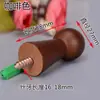 Colgador de Gancho de Madera Maciza DIY Estante de Exhibición de Ropa Gancho Único Soporte de Exhibición de Madera Natural Gancho Creativo de Madera Maciza para Abrigos
