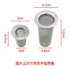 Accesorios para Cama de Lavado de Cabello Filtro Drenador Pantalla de Filtro de Algodón Peluquería Salón de Belleza Circulación de Agua Terapia Capilar