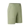 Shorts Esportivos Masculinos Alternativos Lulu Secagem Rápida Respirável Calças de Cinco Pontos Versáteis Resistentes à Água para Caminhada ao Ar Livre