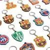 Llavero de Silicona Suave de PVC al por Mayor Personalizado Emblema de Equipo de Ventilador Estéreo Colgante Personalizado Más Vendido Souvenir Colgante Colgante