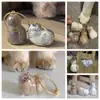 Pingente Caixa de Armazenamento de Pelos de Gato Transparente Gashapon Cápsula de Armazenamento de Pelos de Gato Coleção Comemorativa Bolsa Pingente Chaveiro