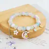 Pulsera Nueva Estilo Coreano con Cristales de Conejito Lindo, Joyería de Pulsera para Estudiantes, Sensación de Alta Gama para Niñas