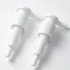 Bomba blanca de 24 dientes para loción al por mayor, cabezal de bomba para champú y gel de ducha, adecuado para botellas de loción cosmética y para el cuidado de la piel