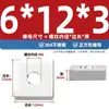 Acero Inoxidable 304 Tuerca Rectangular Hierro Cuadrado Perfil de Aluminio Tuerca Deslizante Tuerca Cuadrada M4M5M6M8M10