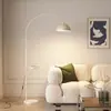 Lámpara de Pie de Pesca Moderna Simple para Sala de Estar Dormitorio Ins Creativa Elevable Control Remoto Escandinavo Mesa de Café Lámpara de Mesa Vertical