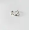 Anillo Estilo Coreano Estilo Ins para Mujer Diseño de Nicho Anillo de Perlas Transfronterizo Retro Lujo Ligero Simple Anillo Abierto