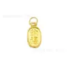Colgante de Oro Puro 999 Shuibei Gold Cadena de Clavícula de Oro Duro 3D Set de Regalo de Promoción para la Industria de la Belleza Artículo Caliente de Transmisión en Vivo