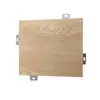 Chapa de Aluminio con Textura de Madera de 5 Piezas, Panel de Aluminio para Señalización de Puertas, Chapa de Aluminio para Fachadas de Muro Cortina, Panel de Techo, Personalización por Fabricante Transfronterizo