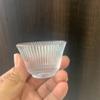 Taza de té japonesa hecha a mano con diseño de martillo, resistente al calor, hexagonal, antiescaldaduras, de vidrio con diseño de martillo, taza de té rayada, taza maestra, taza individual