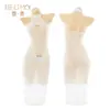 Feimu & Miji Lencería Sexy Luz de Luna Blanca Hebilla Dorada Cuello Halter Vestido Transparente Sexy Puro Deseo Camisón Sin Lavar F063