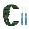 Correa AplicABLE de Fábrica para Garmin Fenix6 6X Pro/5S Correa de Silicona 22/24/26mm