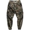 Pantalones de Camuflaje para Hombre con Puños Jogger 3D, Pantalones Cargo Modernos, Pantalones Largos Casuales Ajustados Versátiles de Estilo Militar