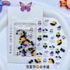 Novedad 2024 Halloween Joyería de Dibujos Animados Lindo Monstruo Pequeño Murciélago Pequeño Perdido con el Ojo del Diablo Mezcla de Joyería de Dibujos Animados