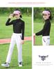 Roupas de golfe PGM para meninas de manga comprida outono e inverno infantil roupa íntima térmica forrada de fleece camisa base grossa atacado