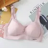 Sostén de Lactancia Inalámbrico para Mujer con Hebilla Frontal, Práctico Sostén para Lactancia para Mujeres Postparto, Sostén de Maternidad Ajustable Anticaída