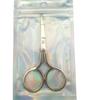 Fabricantes de tesouras de beleza de aço inoxidável tesouras de cabelo de nariz para casa tesouras de reparo de sobrancelhas pontiagudas tesouras de barba tesouras de beleza ferramentas de atacado