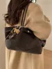Bolsa Tote Grande Capacidade Nova Outono e Inverno 2025 para Mulheres, Casual e Estilosa, Bolsa de Ombro Versátil de Moda de Alta Qualidade