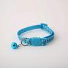 Coleira para Pet Bebe Pet 1.0 Estampa de Patinha Refletiva Fivela de Segurança para Gato Corrente de Fivela de Gato Coleira de Segurança Refletiva