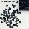 Botones esmerilados de 4 mm con dos agujeros botones para muñeca mini accesorios para ropa de muñeca ob11 ropa para muñeca bjd botones hechos a mano para DIY