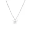 Collar de Mariposa Viento Dulce Hermana Dongdaemun Coreano para Mujer Cadena de Clavícula Joker de Alto Sentido de Moda Colgante de Amor Dulce Venta al por Mayor