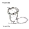 Anillos Estilo Europeo y Americano Jieding, Joyería de Nicho de Alta Gama, Joyería de Acero de Titanio que No se Desvanece, Anillos de Joyería Transfronteriza de Acero Inoxidable