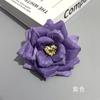 Flores de Rosa Simuladas, Flores de Boda, Pasadores de Pared, Guirnaldas Decorativas, Accesorios de Fotografía DIY, Recuerdos, Flores de Seda de Estrella y Luna