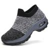 Zapatos de Viaje Transfronterizo 2025 Set de Zapatillas de Lona de Caña Baja Talla Grande Zapatillas con Cápsula de Aire Dropshipping Montañismo Exterior Mujer