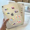 75 Novos Adesivos de Grafite Desenho Animado Pintado à Mão para o Início da Temporada Escolar para Decorar Carteiras, Copos de Água, Caixas de Armazenamento de Cadernos, Adesivos de Lousa