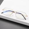 Gafas Anti Luz Azul, Gafas Lisas, Estilo Lu Han, Monturas de Gafas Unisex, Monturas para Graduación, Diseño Original Ligero, Diseño Estilo Chino