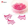 Venta caliente de fábrica clip para papel regalo papelería traje clip para papel color plástico estilo completo transfronterizo en stock