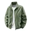 Chaqueta Casual Simple Estilo Coreano 2025 Popular Primavera y Otoño Nueva Chaqueta de Trabajo para Hombre Ropa Exterior Deportes al Aire Libre Holgada