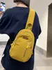 Llegada Nueva Coreana Moda Masculina y Femenina Fresca Popular Deportiva para Viajar Impermeable Gran Capacidad Bolsa de Pecho Bolso Cruzado de un Solo Hombro