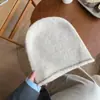 Gorro de Lana Clásico Versátil de Color Sólido para Mujer, Cálido para Otoño e Invierno, para Circunferencia de Cabeza Grande, Protección para las Orejas, Gorro para el Frío, Gorro de Punto Adelgazante para Hombre