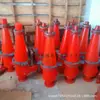 Suministro de Grupo de Ciclones Hidráulicos Poliuretano Ciclón Boquilla Hundidora de Arena Fx350 Recuperación de Arena Fina Separador de Lodo y Agua