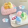 Par de Lentes de la Suerte Magnéticos Lindos y Adorables, Llaveros de Peluche de Perro para Parejas y Mejores Amigos, Colgantes para Bolsos