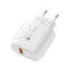 Carregador de Celular 1Usb Borboleta Carga Rápida Qc3.0 Adaptador de Energia 5V3A 20W Carregador Totalmente Compatível