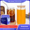 Celebridade da Internet Ins Wind Coca-Cola Copo Criativo Copo de Água Copo de Café Latas 16oz Garrafa de Vidro 500ml