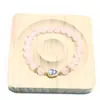 Pulsera de Cristal Rosa Natural para Mujer, Pulsera de Cristal de Calabaza con Diamantes, Pulsera de Lujo Ligero de Nicho de Gama Alta Regalo