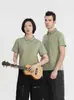 Camisa Casual de Solapa para Cultura Corporativa para Hombres y Mujeres, Camiseta de Manga Corta, Estampada Bordada a la Moda, Nueva Camisa Polo