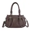Bolso de Hombro Plegado Estilo Coreano Otoño 2026, Bolso Cubo de Moda, Sencillo y Dulce, Bolso de Mano de Diseño Nicho