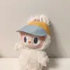 Em estoque Chapéu Labu 17CM Pingente de Vinil Boné Torta Sentada Boneca Macaron Troca por Acessórios