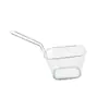 Cesta de Fritura de Ferro Forjado Rede de Fritura Cesta de Fritura Malha Filtro de Óleo Peneira Cesta de Frango Frito Comercial Estrutura de Fritura Cesta de Fritura Ferramentas de Cozinha Domésticas