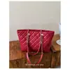 2026 Nova Moda Malha de Diamante Bolsa Grande Feminina Bolsa de Ombro Único para o Trabalho Bolsa Tote Bolsas de Nicho