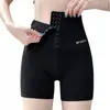 Pantalones de tiburón finos de verano para mujer para uso al aire libre, pantalones de cintura alta para control de abdomen, fuerte compresión en la cintura, leggings de talla grande, shorts