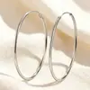 Brincos Grandes de Argola Exagerados Europeus e Americanos, Femininos, Modernos, Simples e Sexys, Venda Quente Transfronteiriça, Atacado