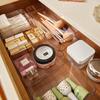 Caja de Almacenamiento Cosmético Transparente Simple Lujo Ligero Divisor de Cajón Cajón Interior Almacenamiento Pincel de Maquillaje Acabado