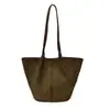 Yue Zi 2026 Bolsas Tote Nuevas y Elegantes para Mujer de Principios de Otoño Gran Capacidad Bolso de Hombro Único para el Trabajo Bolso Cruzado Retro Versátil