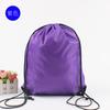 Mochila de poliéster 210D con cordón, bolsa de almacenamiento de nailon, bolsa publicitaria con logotipo, directa de fábrica